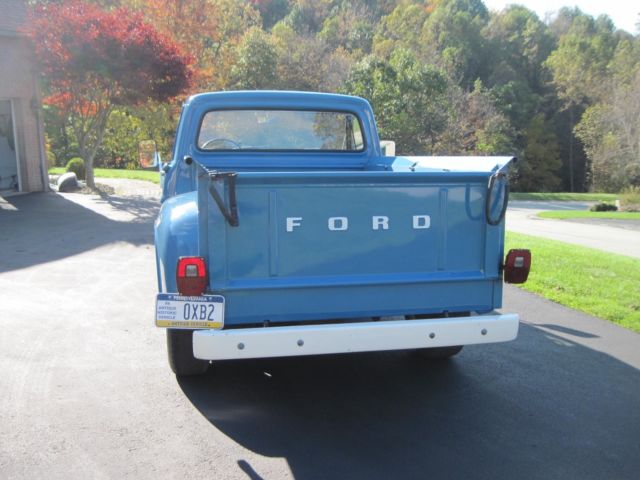 1967 ford f-100 stepside-only 12,870 original miles-original family owners-wow!