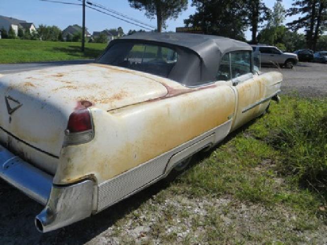 1954 cadillac eldorado barn find wind wings boot in sterling, va