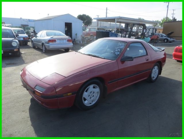 c 1987 mazda rx-7 sport used 1.3l r2 manual no reserve