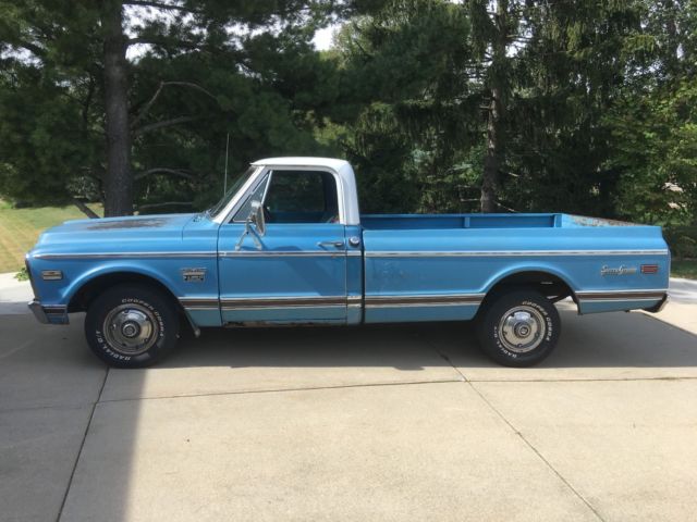 rare 1972 gmc c-1500 sierra grande pickup chevy c10