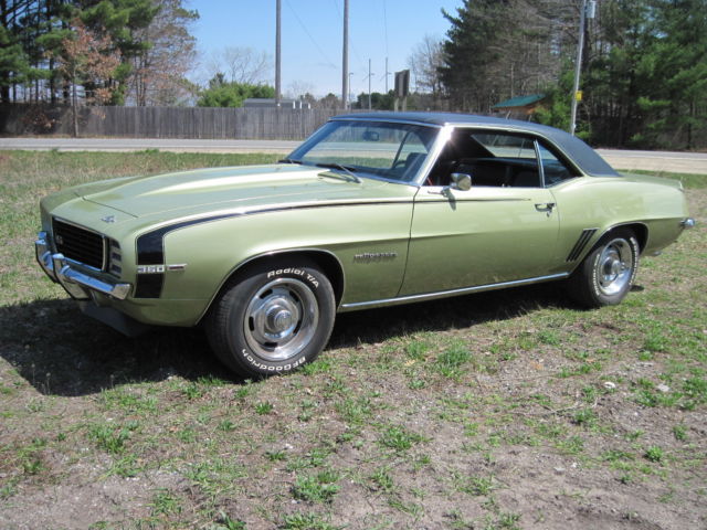 1969 chevrolet camaro rally sport numbers matching