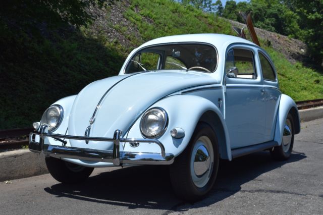 1956 volkswagen beetle numbers matching low miles