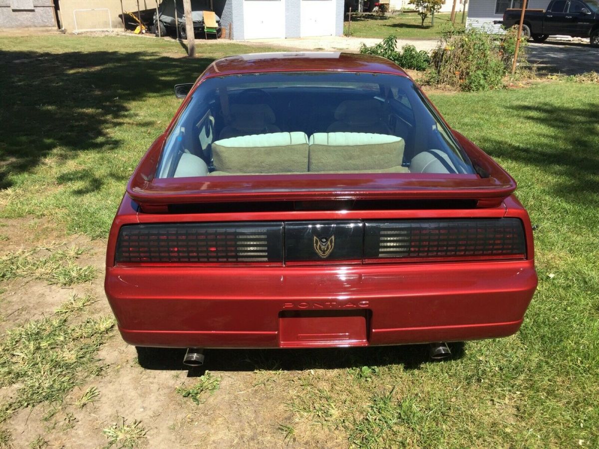 1987 pontiac firebird coupe red rwd automatic firebird trans am gta