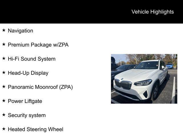 2024 bmw x3 xdrive30i