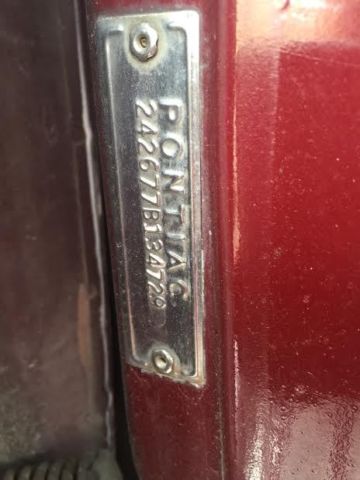 1967 pontiac gto convertible lowest mile unrestored gto in existence no reserve