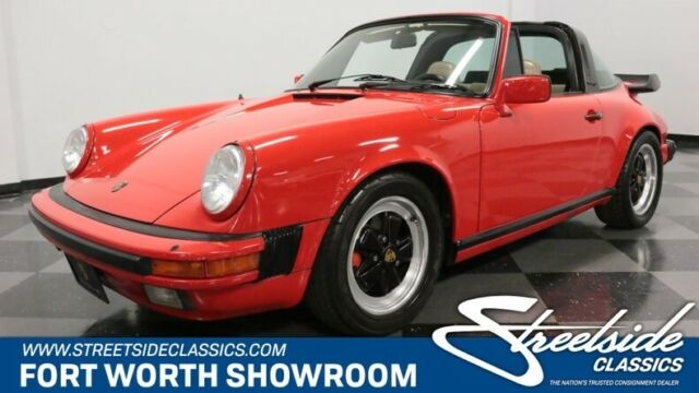 targo top, stock w/ cold air intake, guards red over tan, air cooled! very sharp