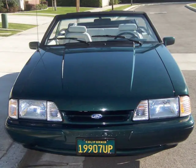 1990 ford mustang convertible lx 5.0 25th anniversary 7up special edition