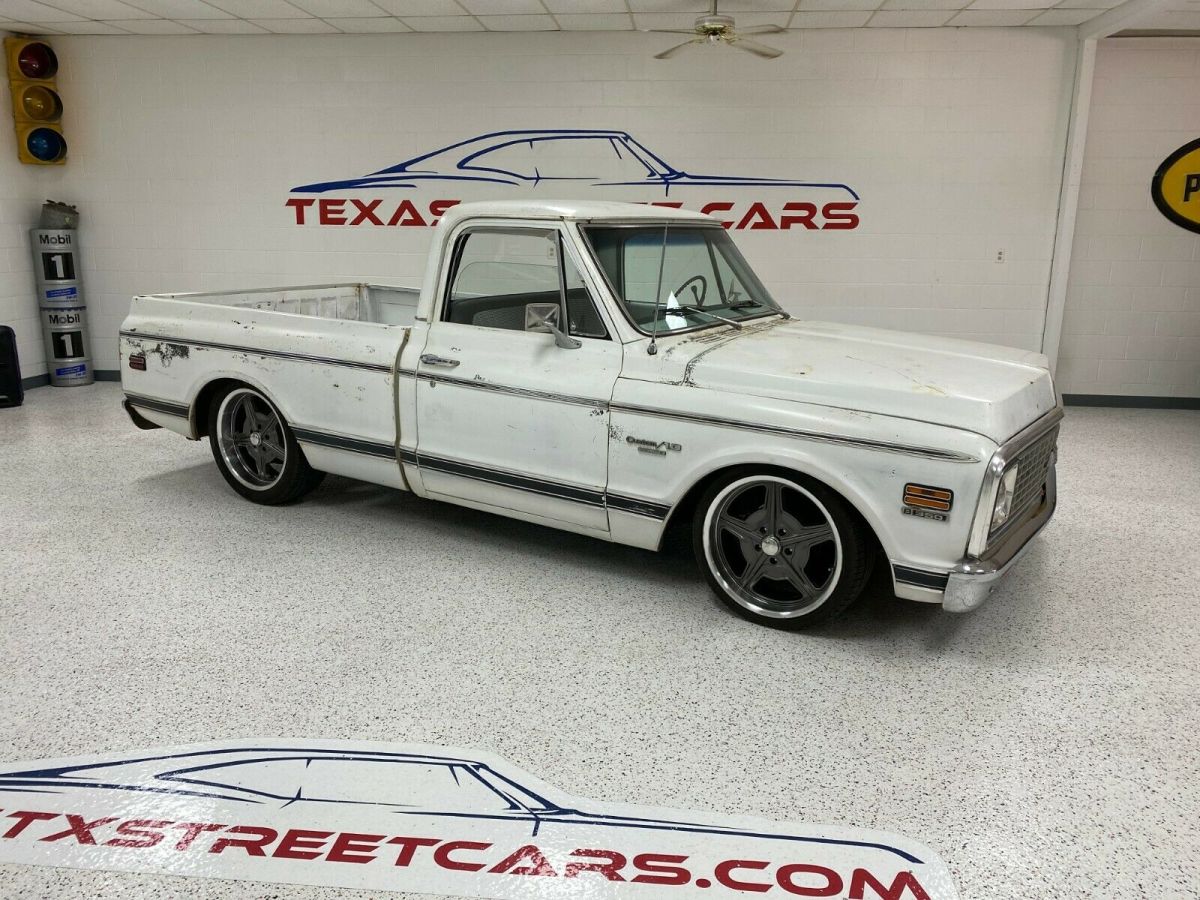 1972 chevrolet c10 deluxe v8 a/c and heat