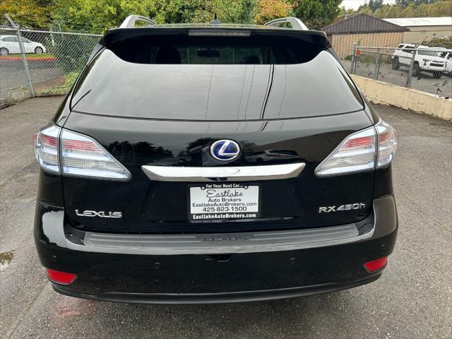 2010 lexus rx 450h base