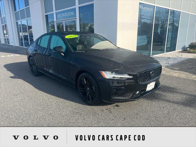 2023 volvo s60 recharge plug-in hybrid core black edition
