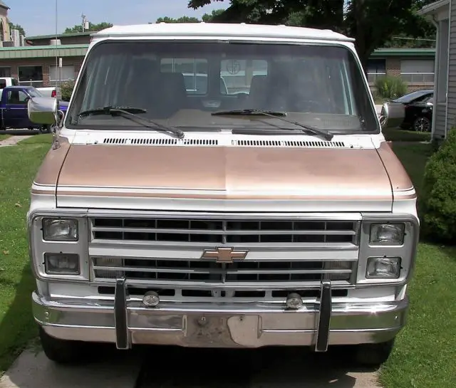 1988 chevrolet 20 custom craft conversion van