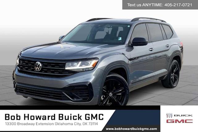 2023 volkswagen atlas 3.6 v6 sel r-line black