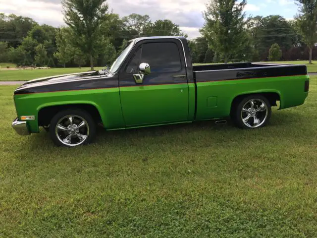 1983 chevy c10 silverado 1500, 6.0 ls swap, house of kolors candy paint