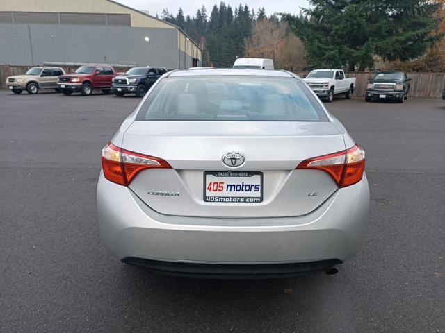 2016 toyota corolla le