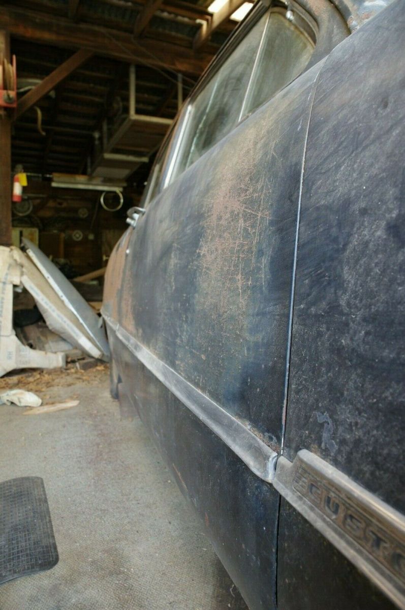 1950 ford custom coupe project 36,412 miles