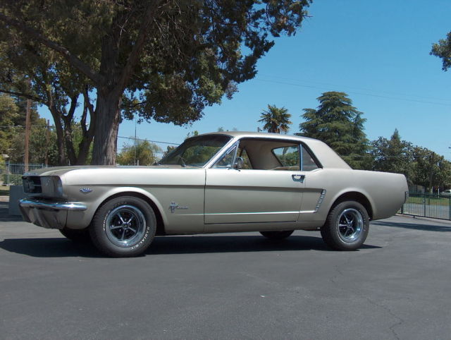 1965 ford mustang - sunny southern california black plate native!