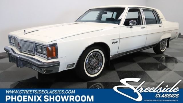 1984 oldsmobile 98 regency brougham sedan 307 v8 classic vintage collector