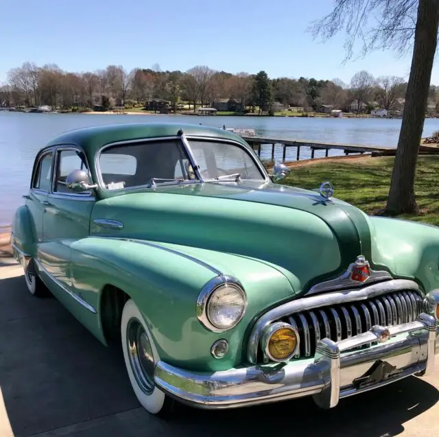 gorgeous original california '48 buick super 8 sedan - runs and drives peferct!