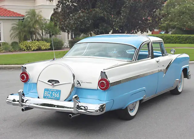 restored top of the line - 1956 ford crown victoria coupe - 2k mi