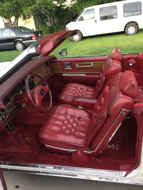 1985 cadillac eldarodo biarritz convertible