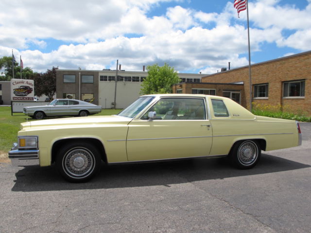1977 cadillac coupe deville - one family owned - two door coupe