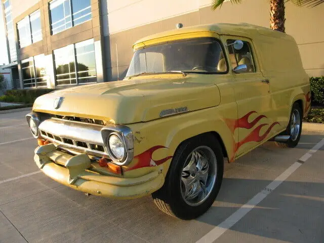 1959 ford panel truck ford 100 panel truck hot rod rat rod