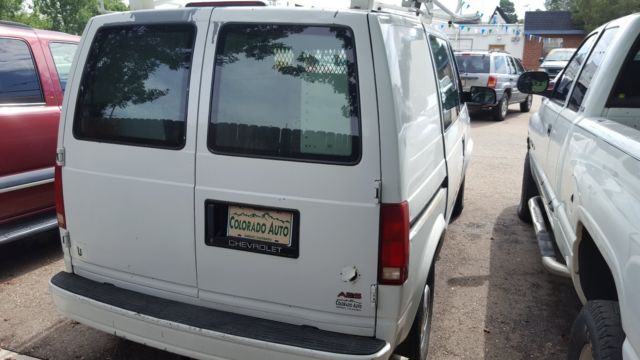 1994 chevrolet astro cargo van with roof ladder rack