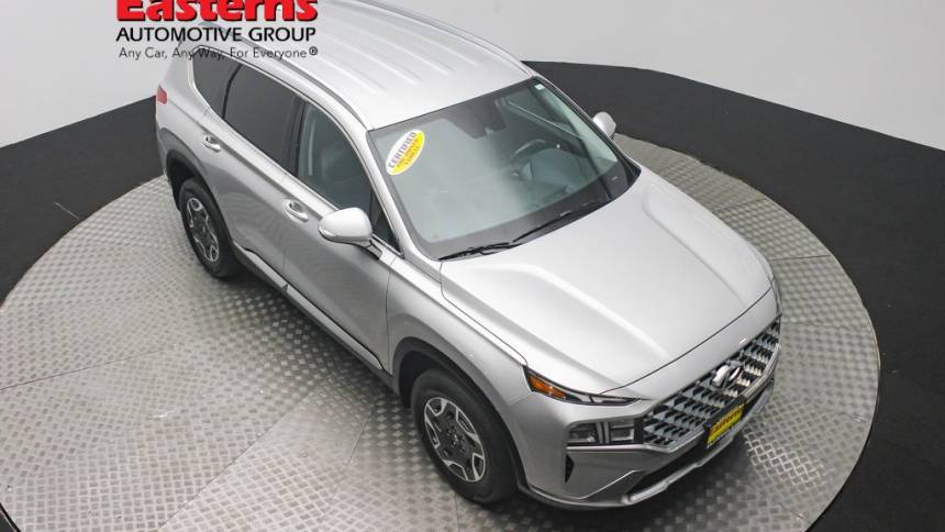 2022 hyundai santa fe hybrid blue