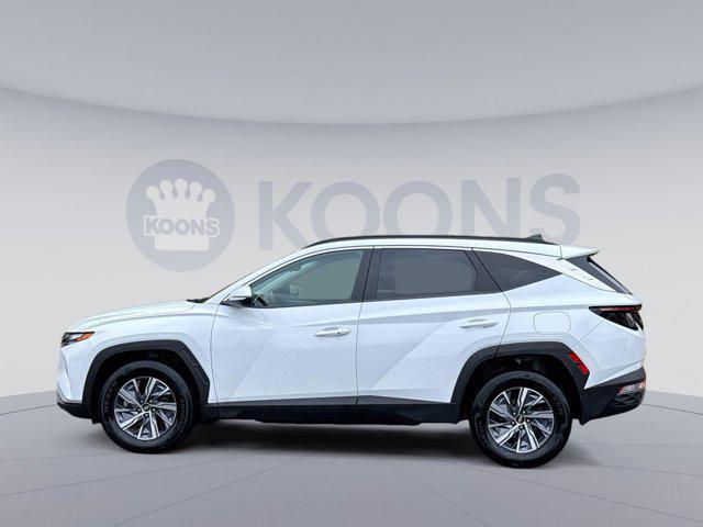 2022 hyundai tucson hybrid blue