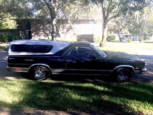 1985 chevrolet el camino - v8 - small block - 350 - ac - garage kept - black