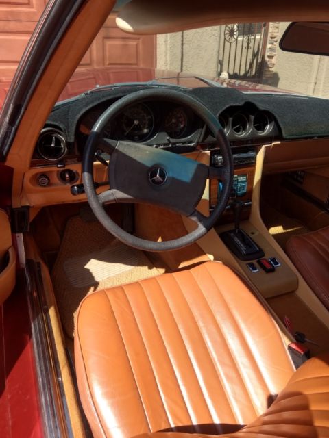 1981 mercedes benz 380 sl convertible roadster 2d completely restored