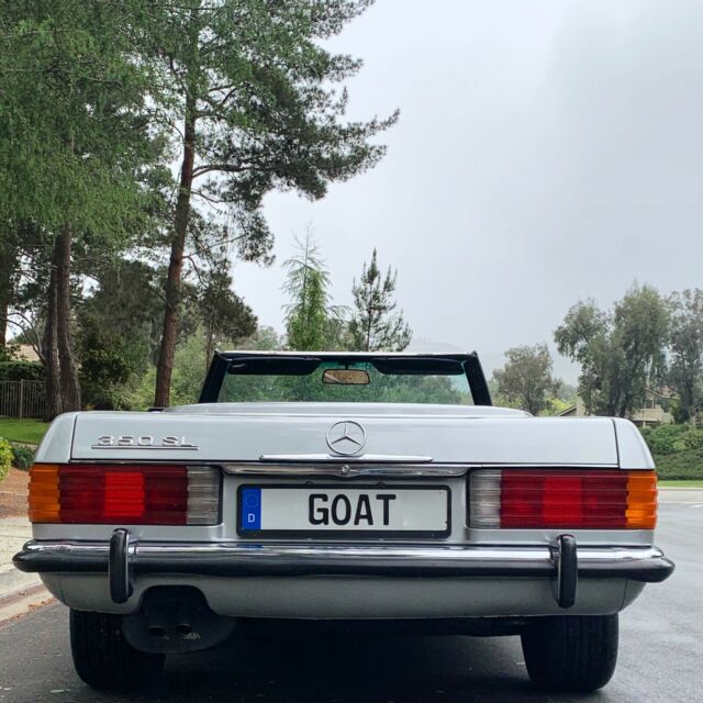 1972 mercedes-benz 350sl roadster convertible