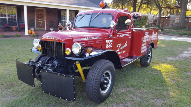 1951 dodge power wagon wrecker original dearth motors