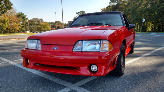 1990 ford mustang lx/gt style convertible 5.0 automatic