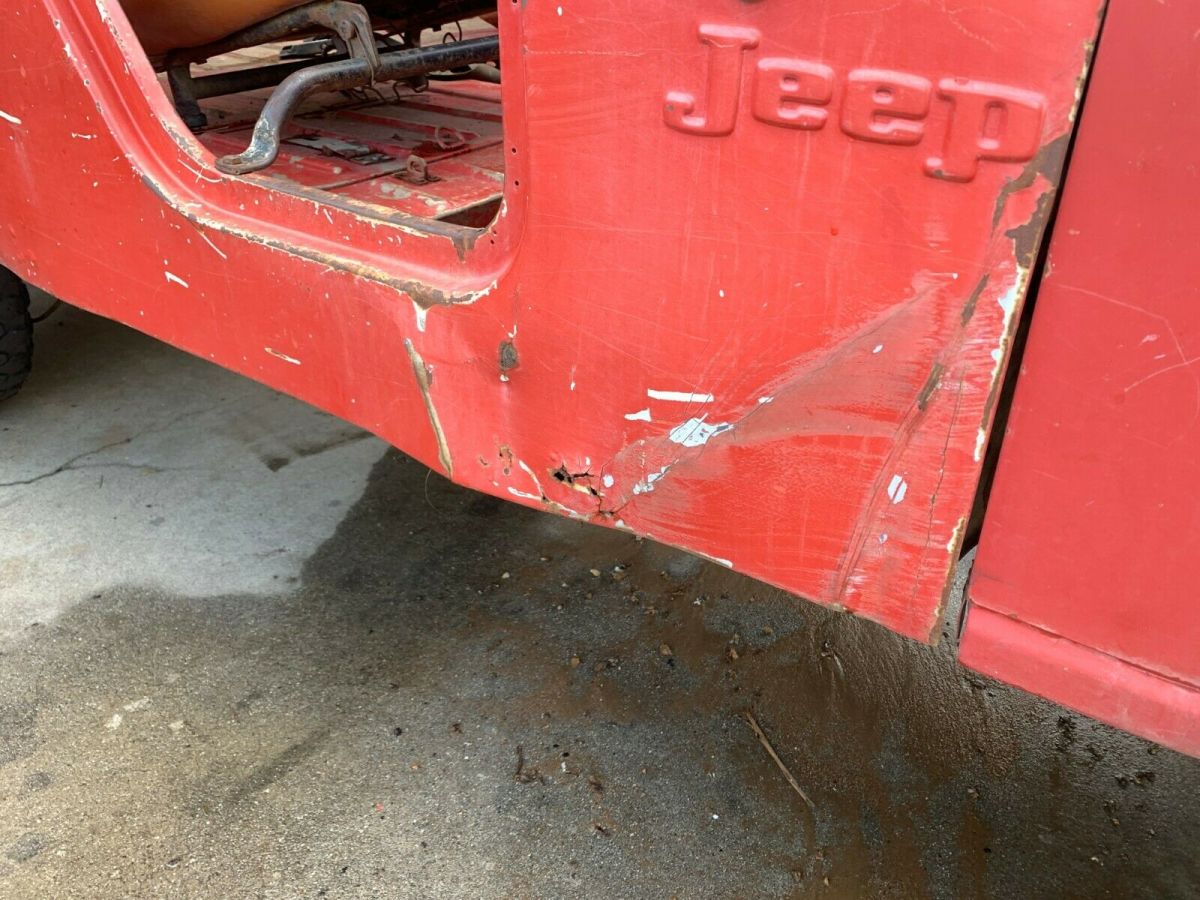 rare 1972 jeep cj 6 project 6 cyl original paint no reserve