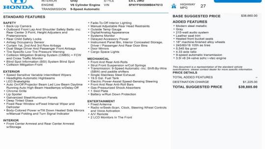 2021 Honda Pilot