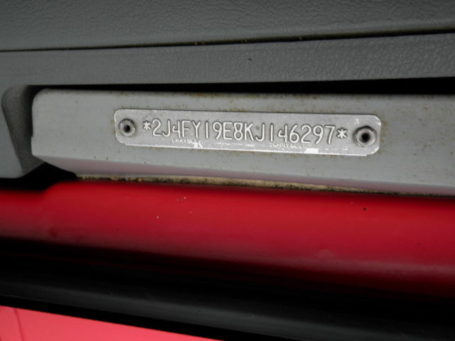 1989 jeep wrangler 2dr soft top