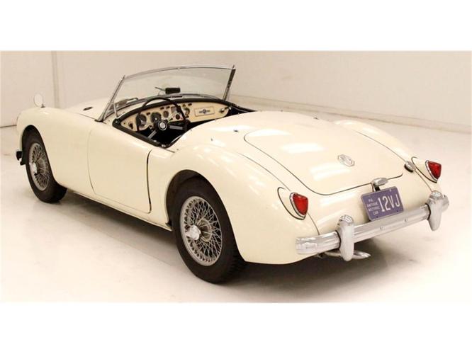 1958 mg mga in morgantown, pennsylvania