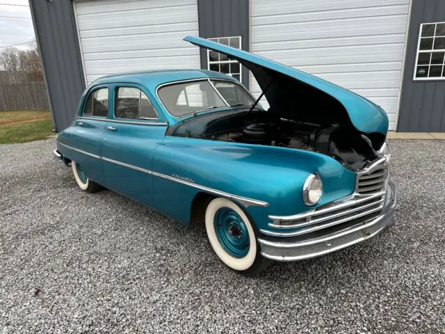 1950 packard 2392 sedan blue rwd automatic ultramatic drive
