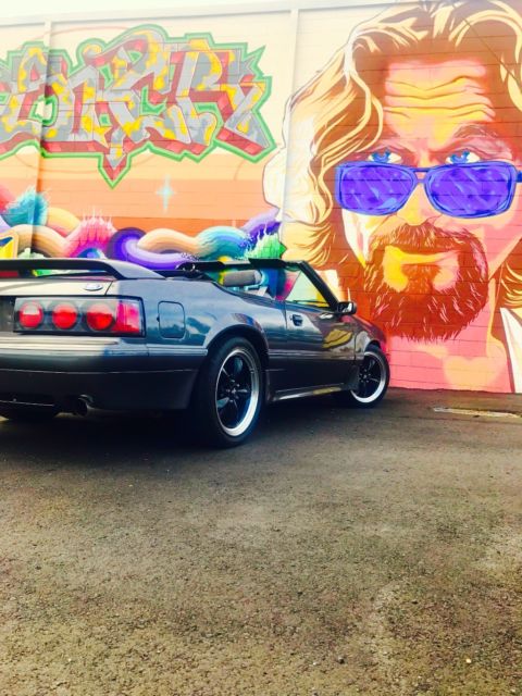 all custom 1991 ford mustang lx 5.0 convertible asheville,nc