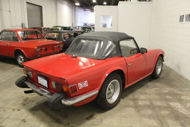1976 triumph tr6 roadster no reserve!