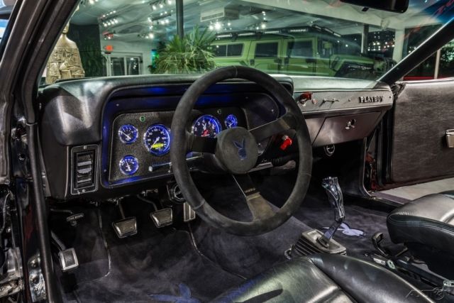 custom charger officially build for playboy must see only 700 miles