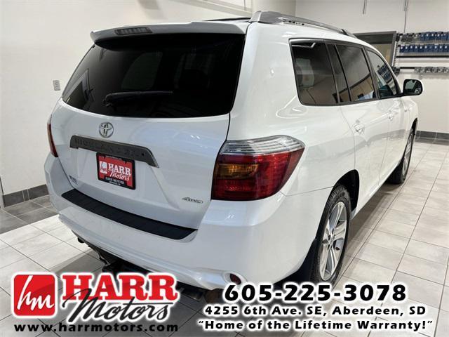 2010 toyota highlander sport