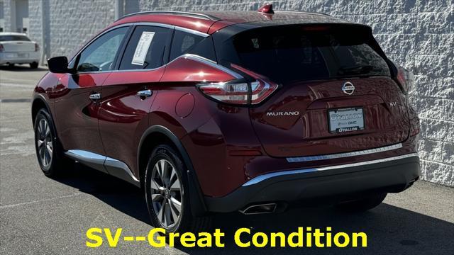 2018 nissan murano sv