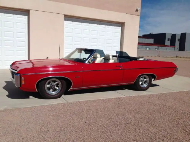 1969 custom chevy impala convertible
