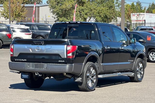 2021 nissan titan platinum reserve