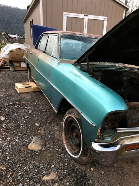 2 1966 chevy novas one coupe and one 4 door sedan