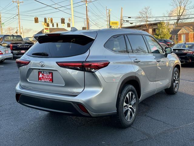 2021 toyota highlander xle