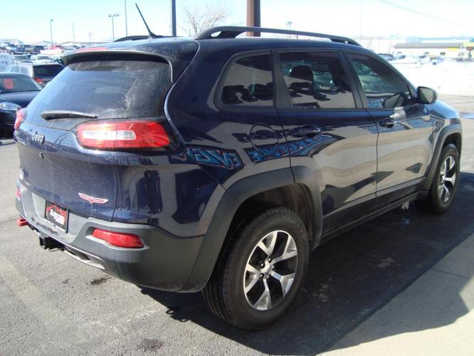 used 2015 jeep cherokee 4wd trailhawk rapid city, sd 57701 for sale in jolly acres, south dakota
