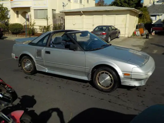 1987 toyota mr2, first time in the sun in 2 decades, 1 female owner, low miles